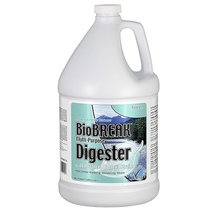 Global Industrial„¢ Bacterial Enzyme Odor Eliminator, 1 Quart Bottle, 6/Case